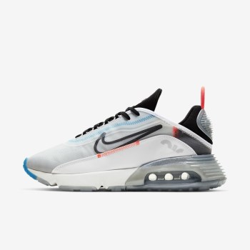 Nike Air Max 2090 - Férfi Utcai Cipő - Kék/Narancssárga/Fehér/Fekete